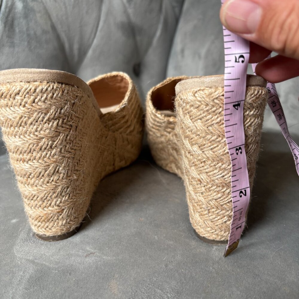 Madden Girl Graciee Jute Wedge Slides Natural Woven – Women’s 7.5 - Picture 5 of 11